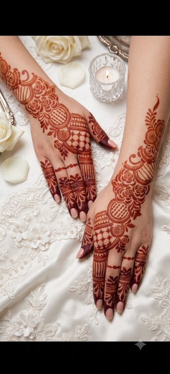 Arabic design (both hand)