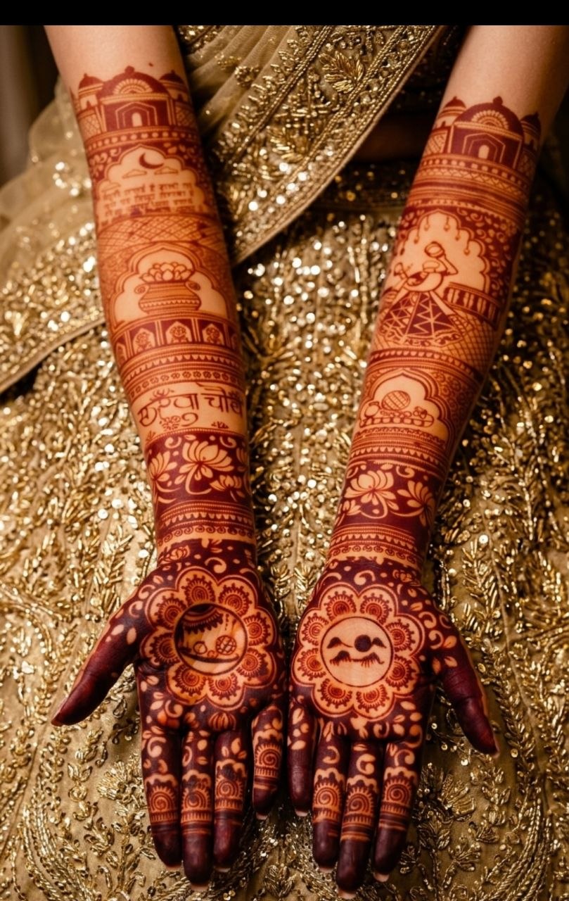 Karwachauth heavy design