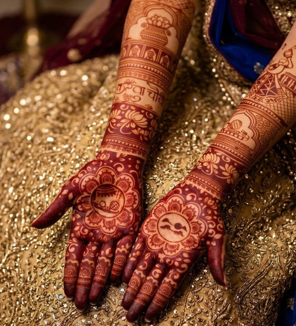 Karwachauth heavy design